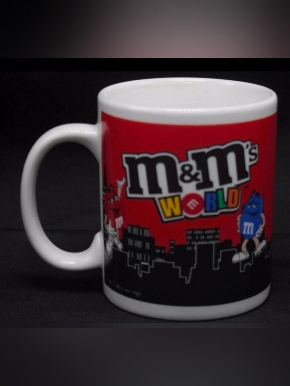 M&M's Coffee Mug New York City Skyline M&M's World 12 Oz